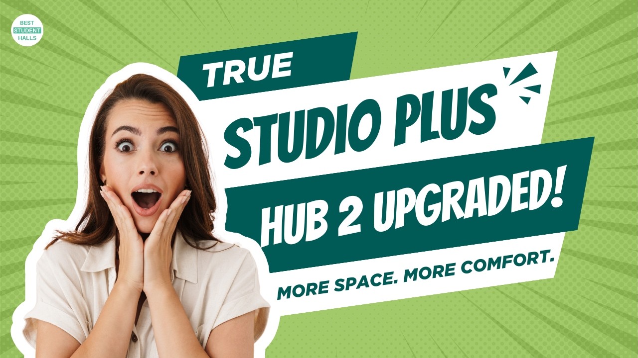 Studio PLUS Tour Hub 2 TRUE Salford | Enhanced Student Accommodation