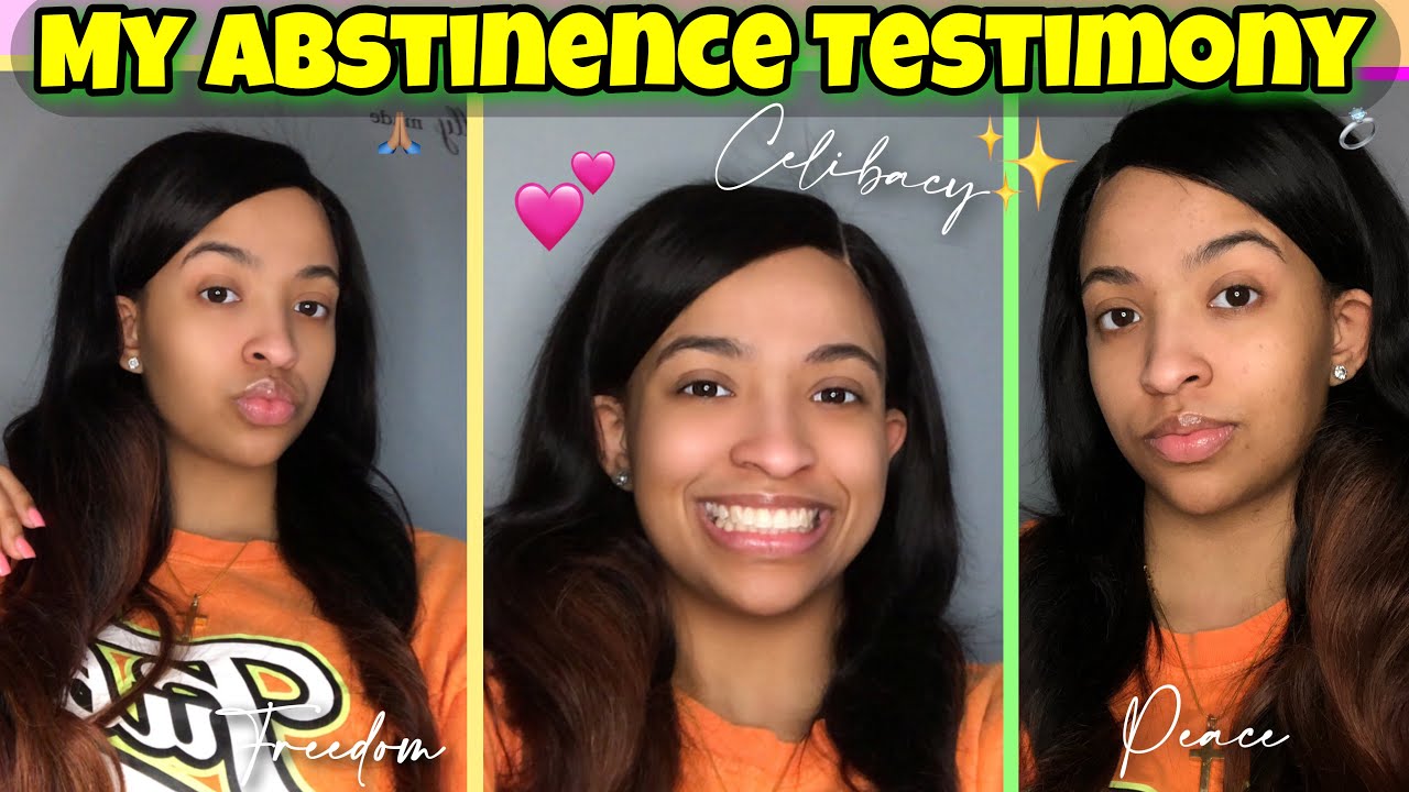 MY ABSTINENCE TESTIMONY !  2 years and counting
