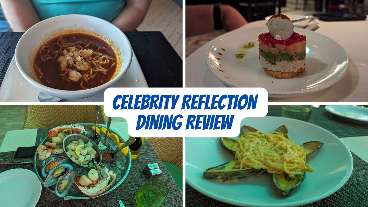 Ultimate Celebrity Reflection Restaurant Review: A Culinary Voyage at Sea!