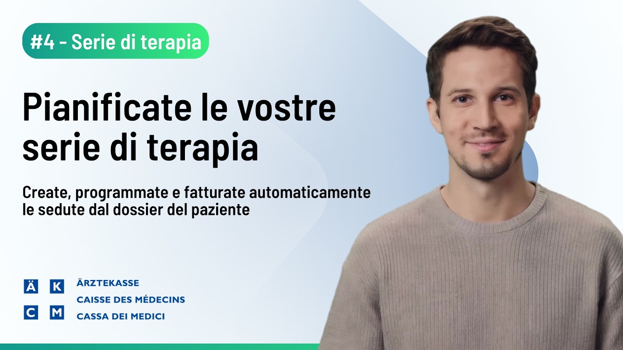 IT | Software HIP – 04 – Organizzate i trattamenti con serie terapeutiche