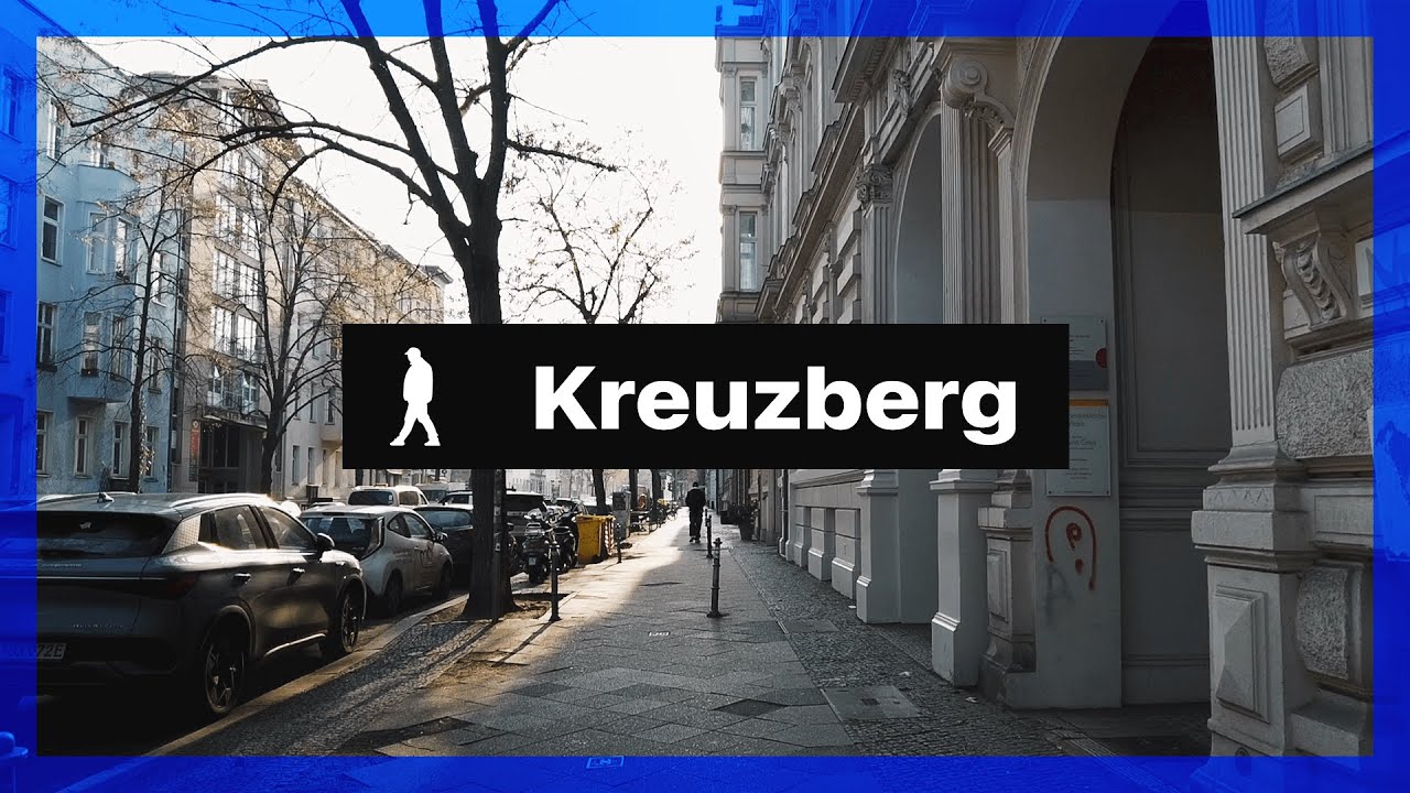 Berlin, Kreuzberg 🇩🇪 - Walking Tour on Großbeerenstraße | Outside Walker