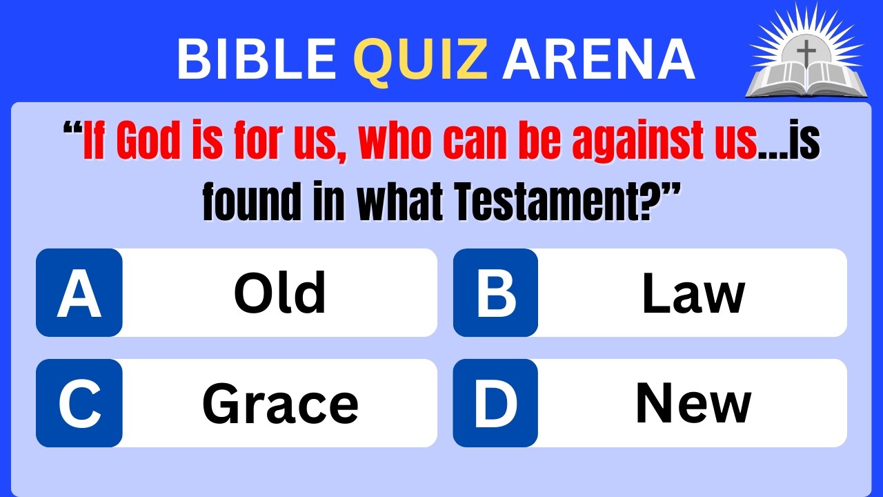 Old Testament vs New Testament Quiz – Set B | 30 Bible Verses – Can You Tell the Difference?