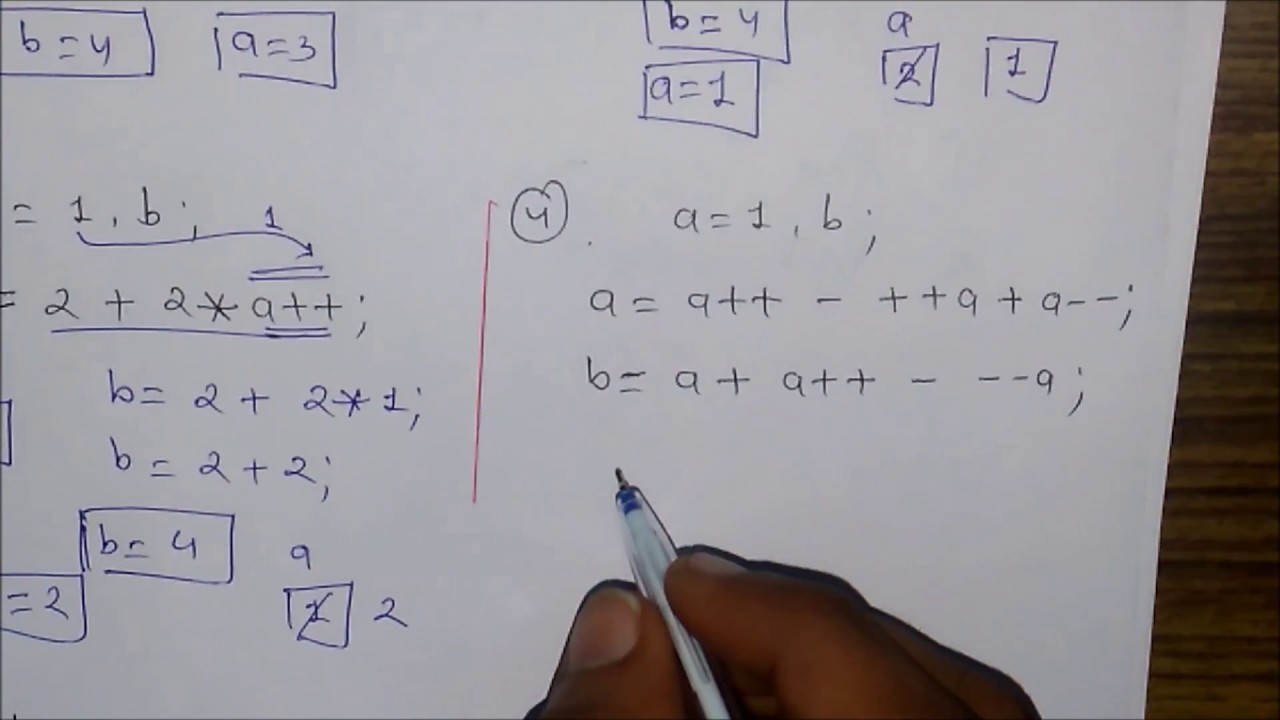 Increment & Decrement Operator   Part 3