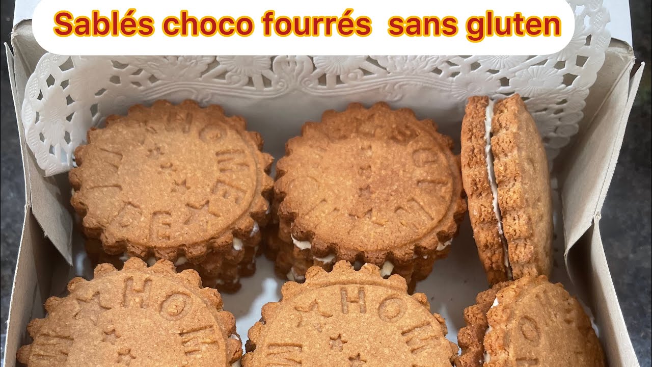 Sablés au chocolat sans gluten