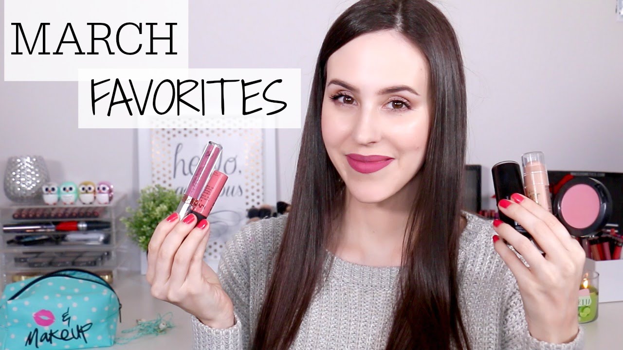 March Makeup Favorites 2016 | Beauty with Emily Fox