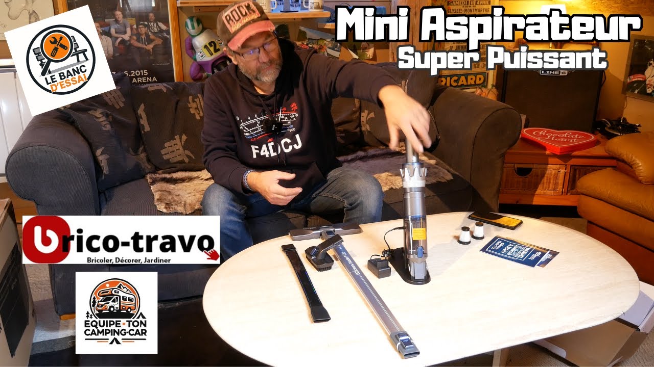 MINI ASPIRATEUR SUPER PUISSANT !!!