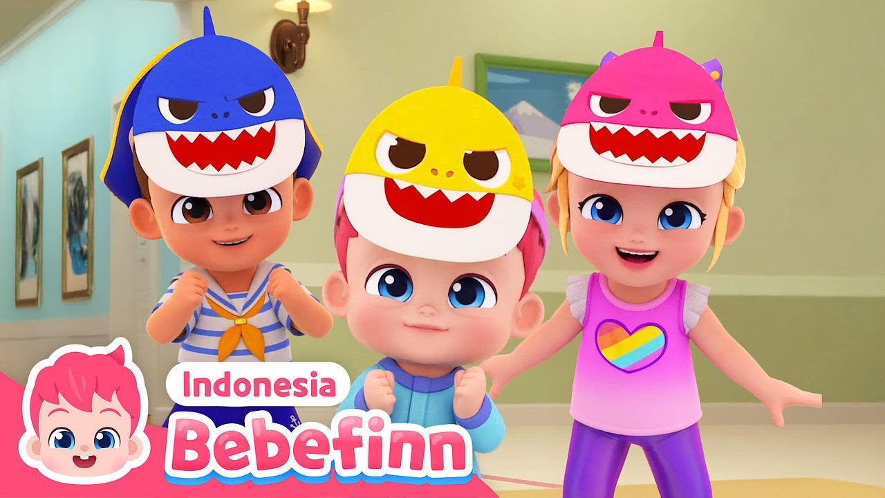 Bebefinn Lagu Baby Shark | Kumpulan Lagu Anak | Lima Hiu Kecil dan lain | Bebefinn Bahasa Indonesia