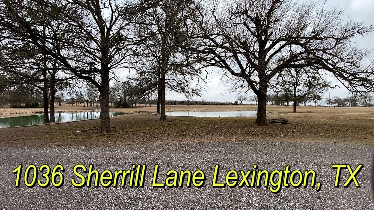 Custom Home in Lexington Texas