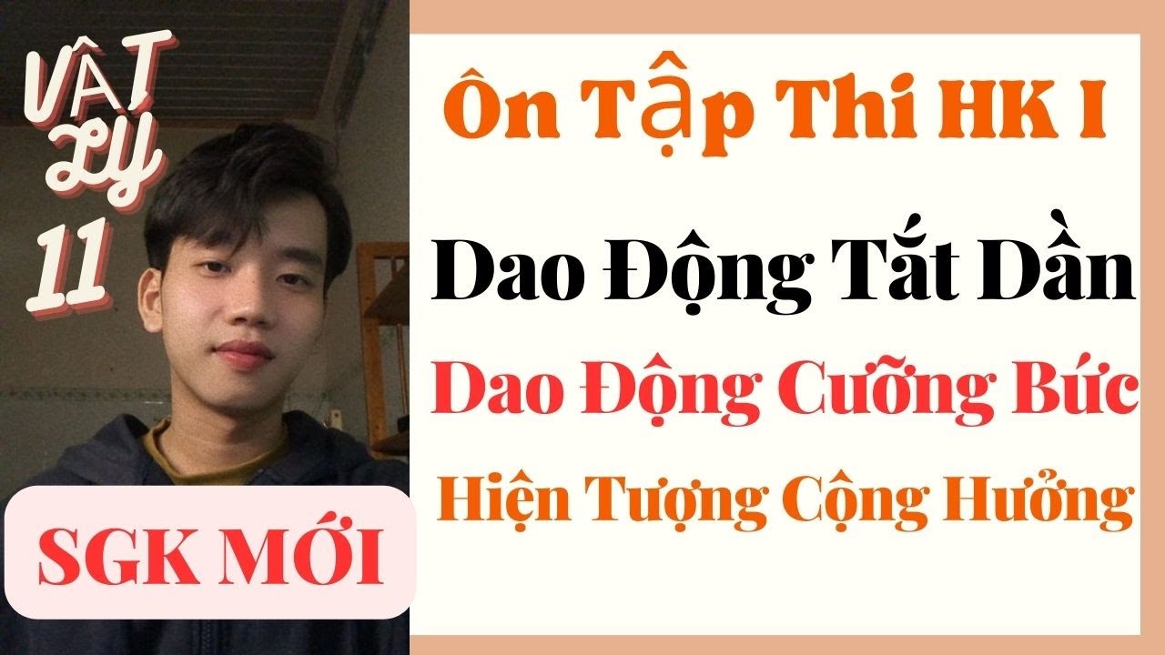 [Vật Lý 11] Full Bài Tập Dao Động Tắt Dần - DĐ Cưỡng Bức - Hiện Tượng Cộng Hưởng | Kết Nối Tri Thức
