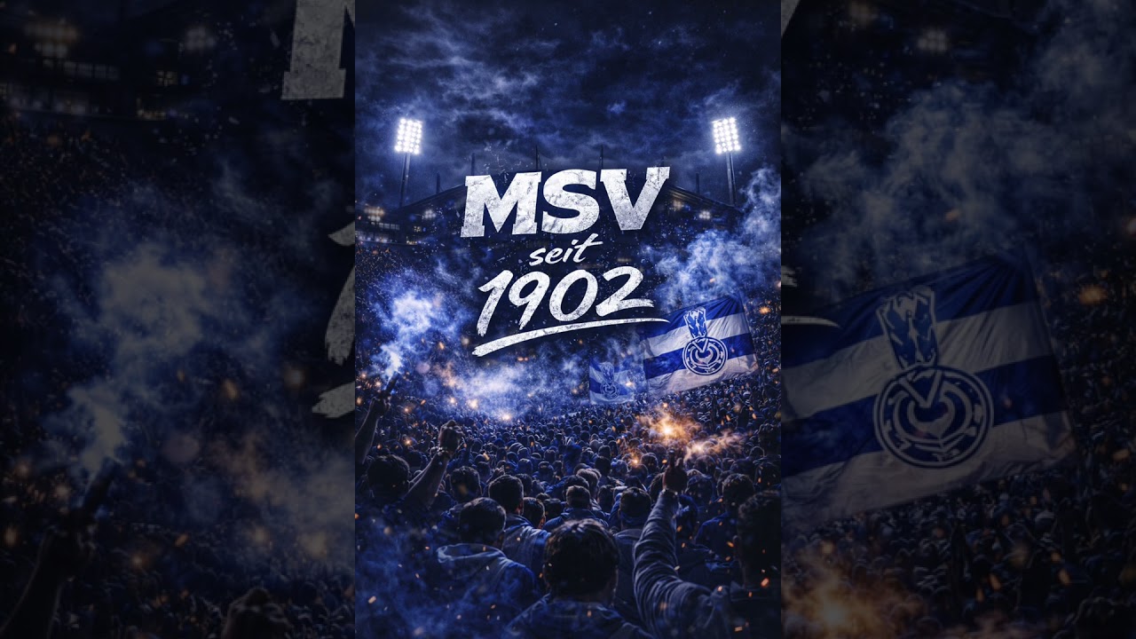 MSV Duisburg seit 1902 💙🤍 Blau und Weiß für immer im Herzen wir stehen treu zusammen Zebras! 💙🤍