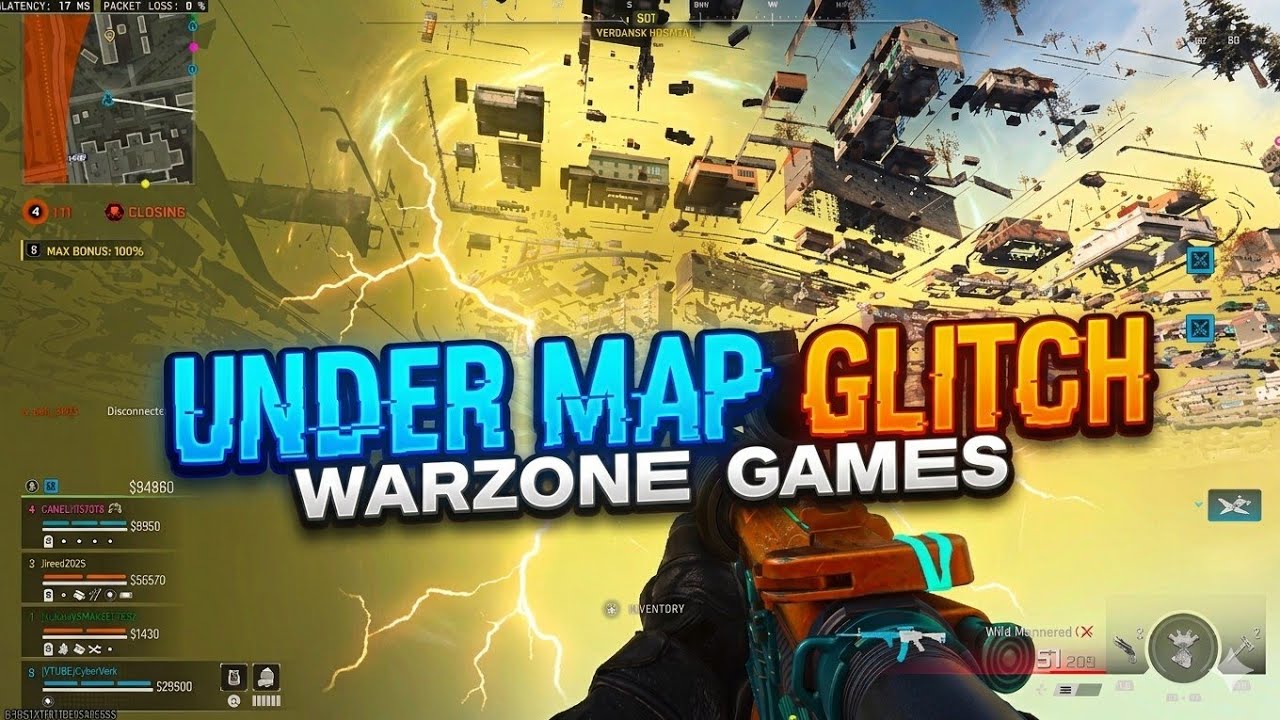 💀💥10 Hours of UNDER MAP Glitches (Warzone) 💀💥#warzone #cod #glitch #undermap #b07 #verdansk #rebirth