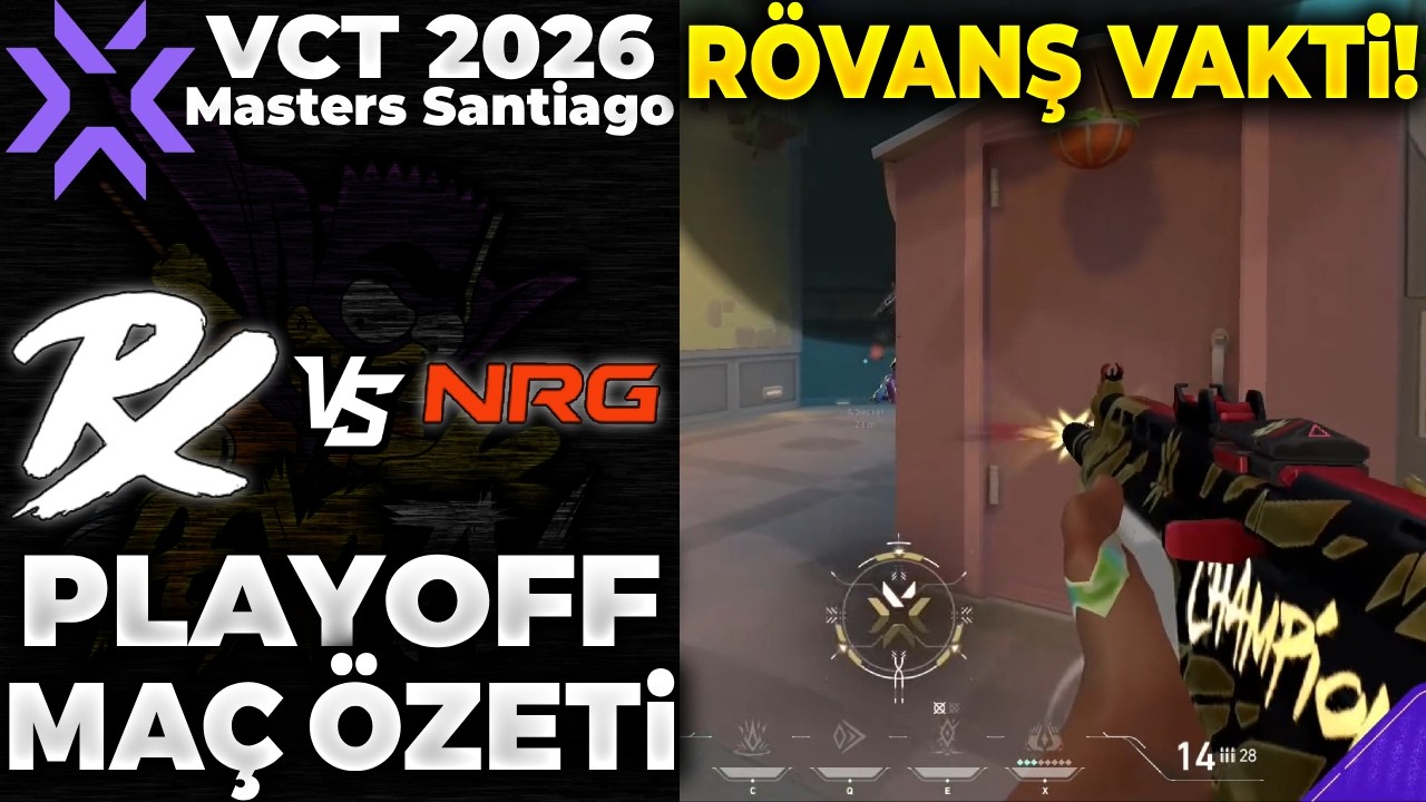 PRX vs NRG MAÇ ÖZETİ | VALORANT Masters Santiago 2026