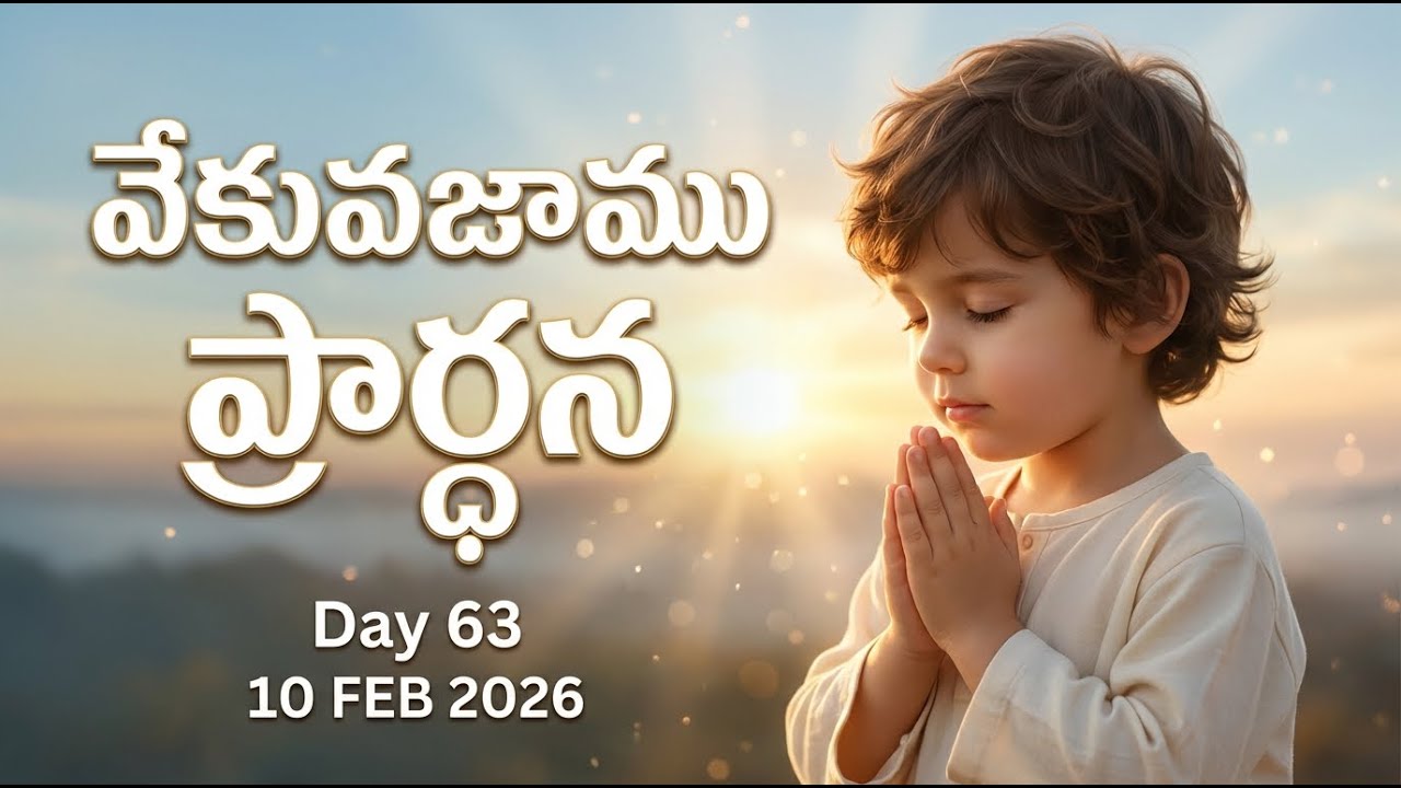 వేకువజాము ప్రార్థన | Vekuvajamu Prardhana | DAY 63 | 10 FEB