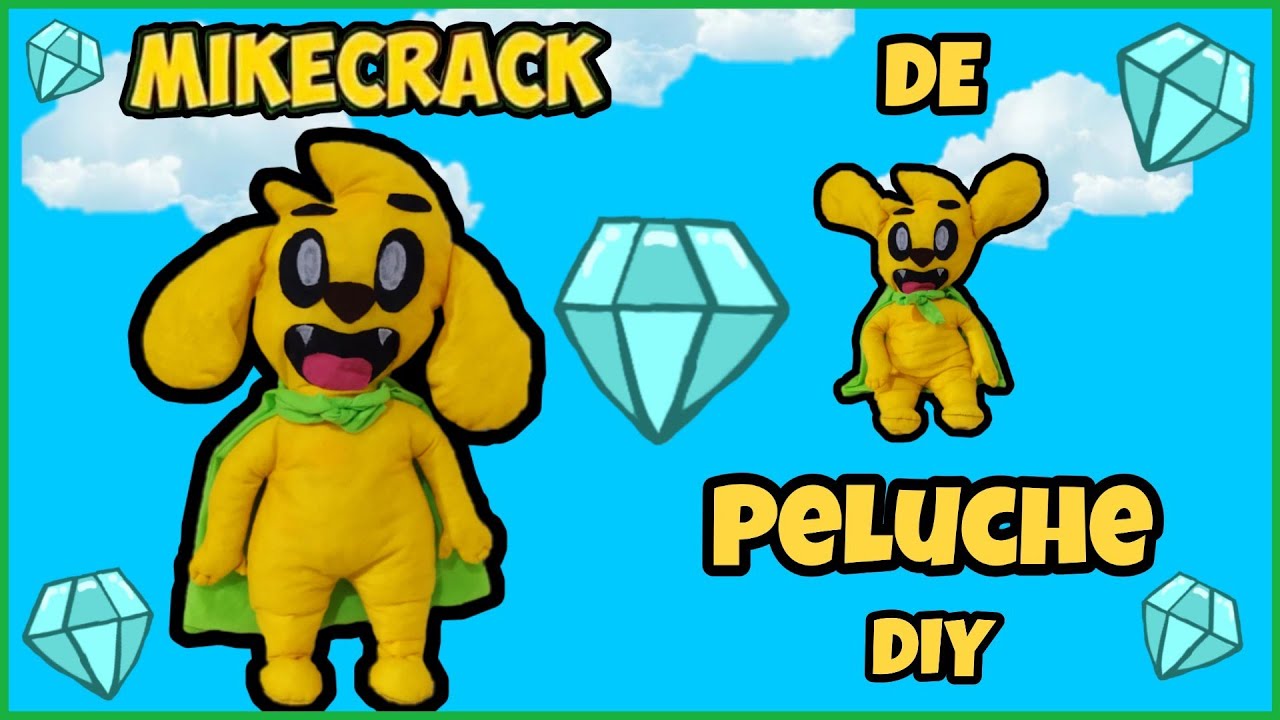 Cómo hacer a Mikecrack de Peluche - Súper fácil - DIY- Ara Blue-