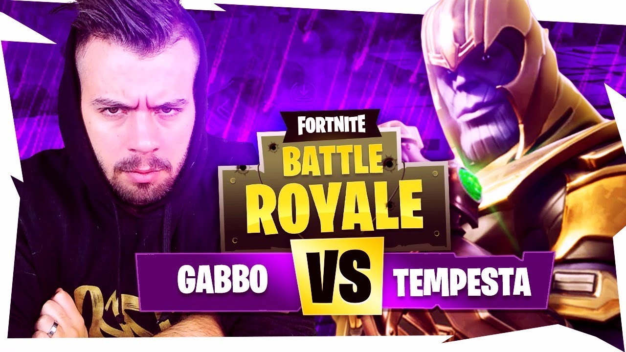 THANOS CONTRO LA TEMPESTA! - FORTNITE