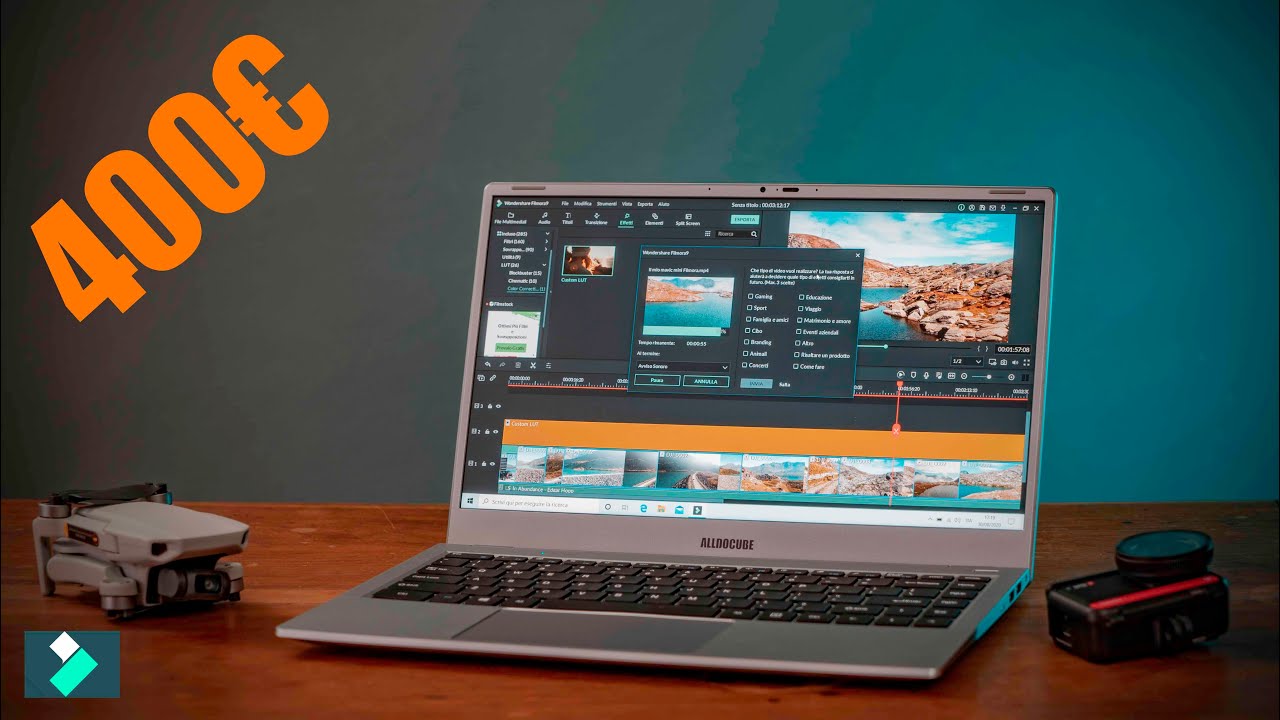 Il PC ECONOMICO con i7 per montare i tuoi video con FILMORA 9