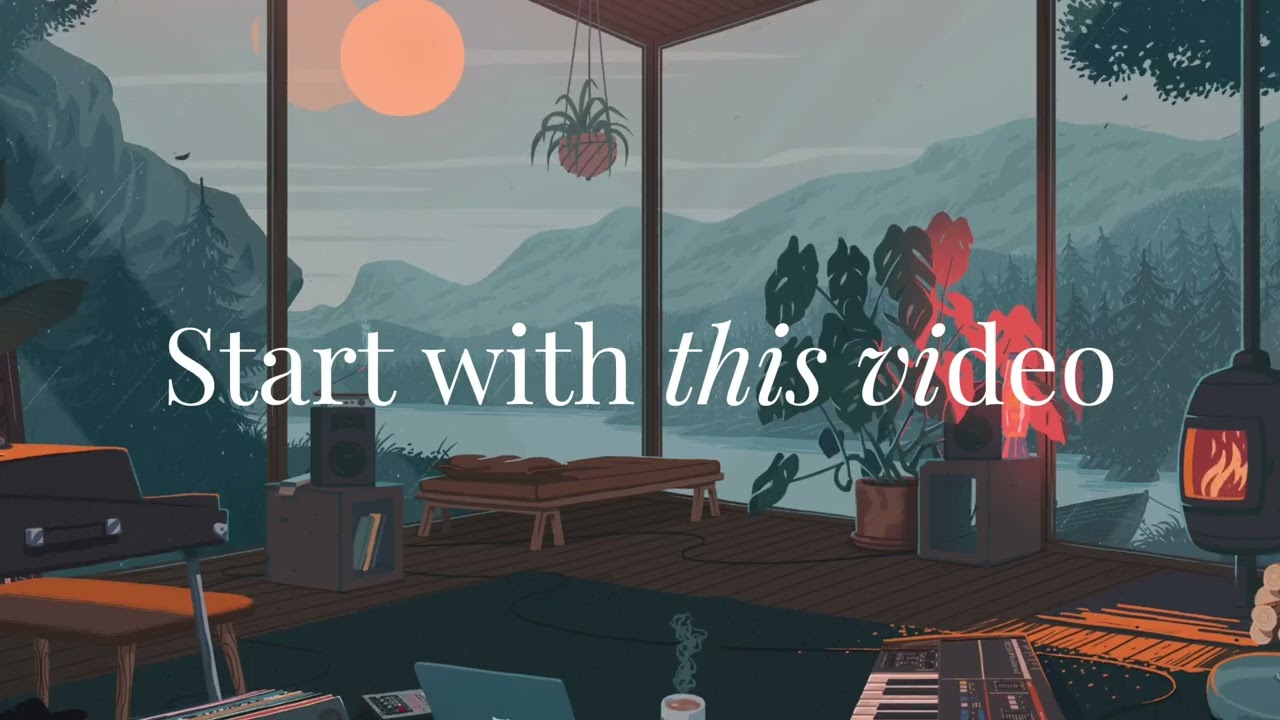 Cozy Space ☕ Lofi Music to Study & Focus | 1 Hour Ambient Beats