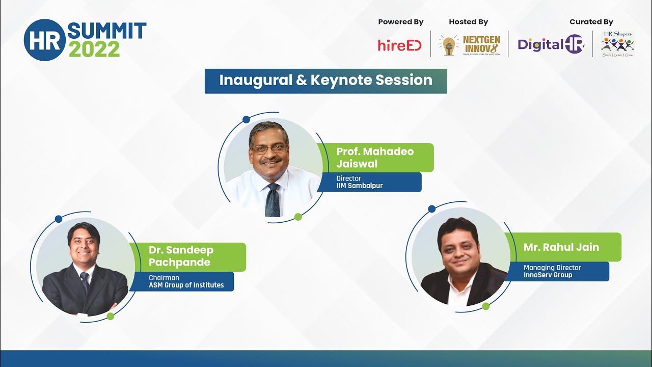 Inaugural Session |Role of Employer Branding in Shaping the Future Workplace | HR Summit