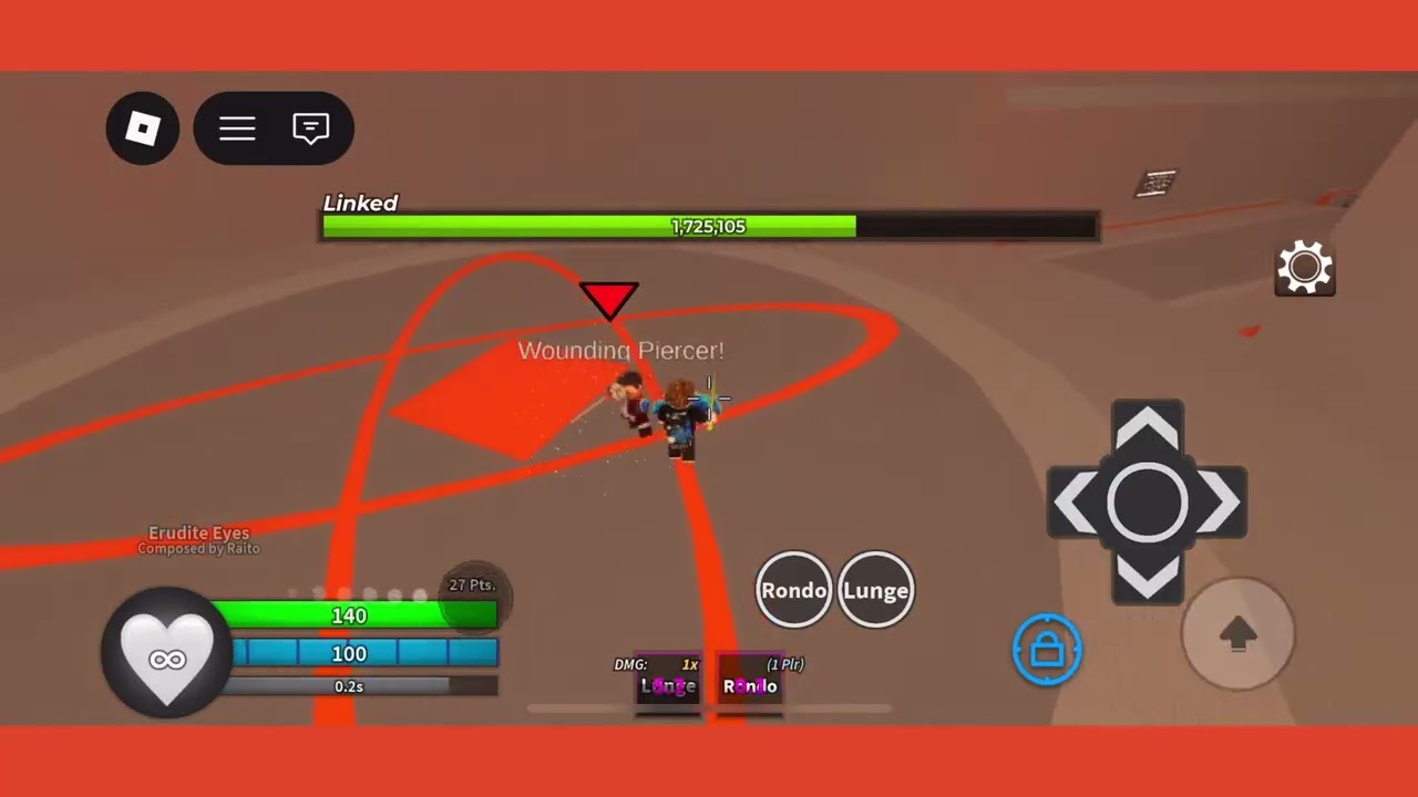 Playing the new tutorial boss in sbbf!