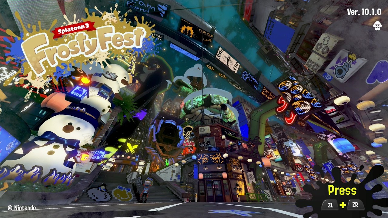 Splatoon 3 (2022) | Splatfest Battles: Frosty Fest - Friends Ruler - Part 5 - Online Play