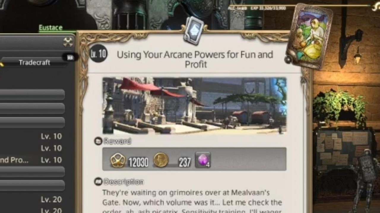 FF14 - LQ - Using Your Arcane Powers for Fun and Profit Lv.10
