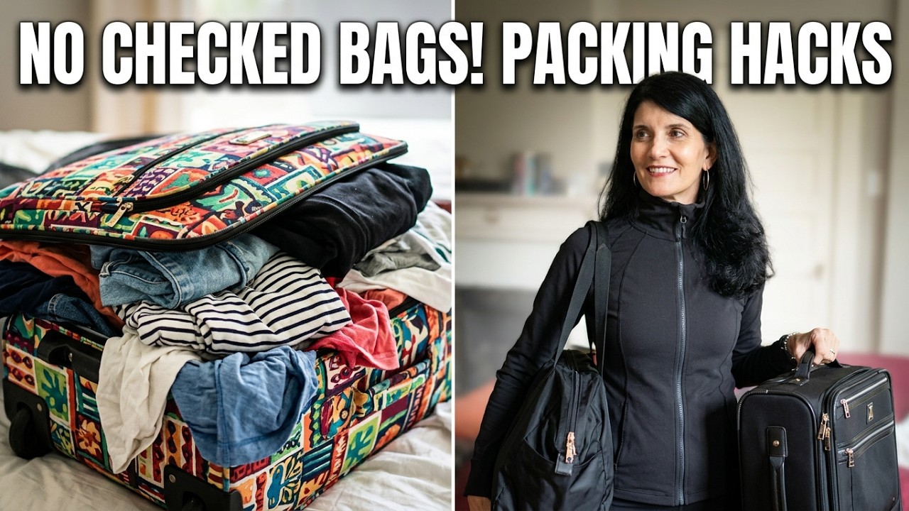 Airlines Hate This Packing Trick (Underseat Travel)
