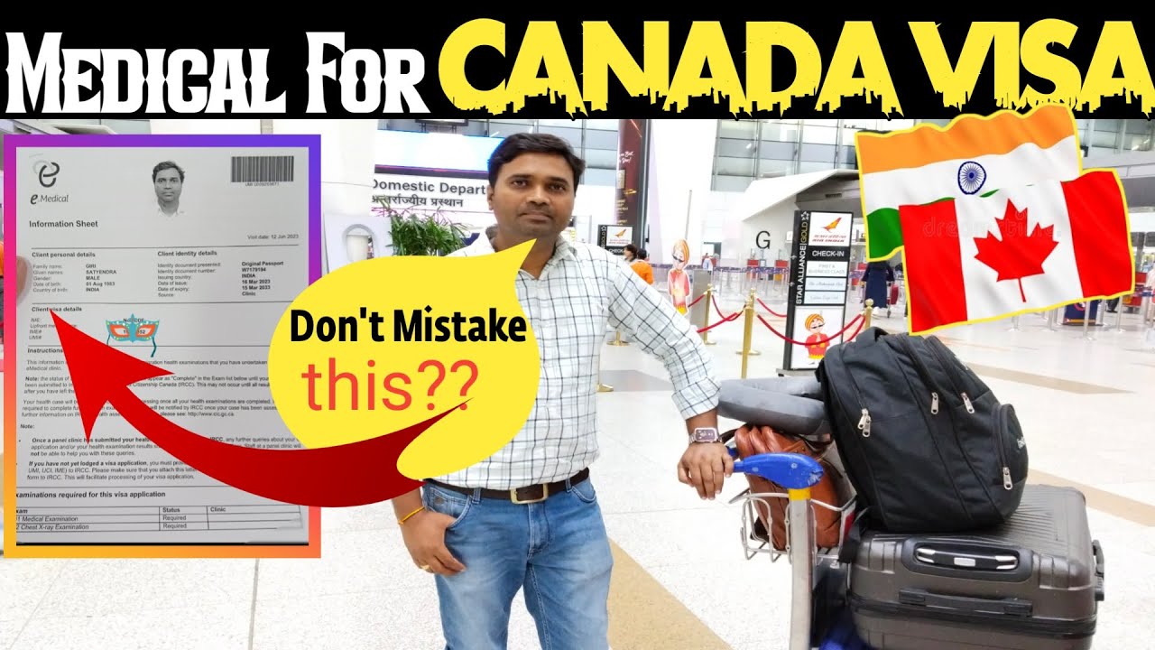Medical for Canada Visa , Medical Test for Canada Student Visa,Medical Test for Visa !!