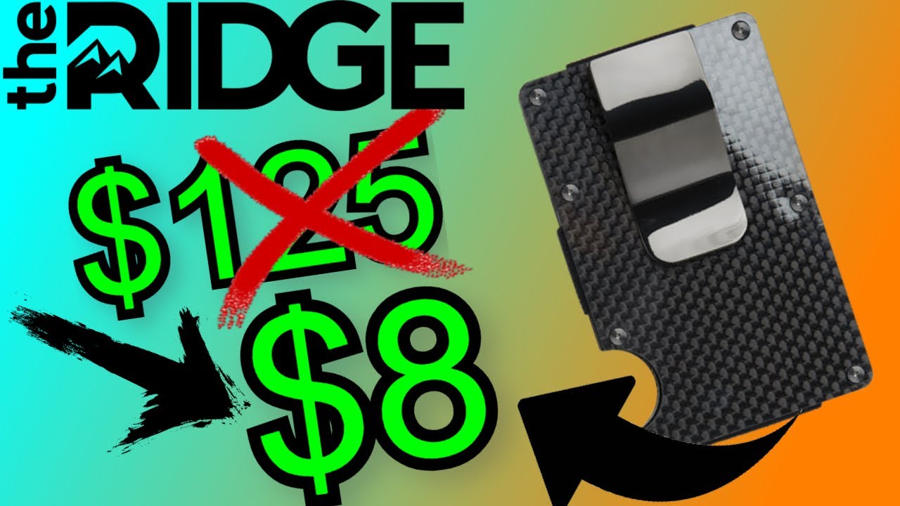 The Amazing $8 Ridge Wallet Knockoff! Are they really just as good?