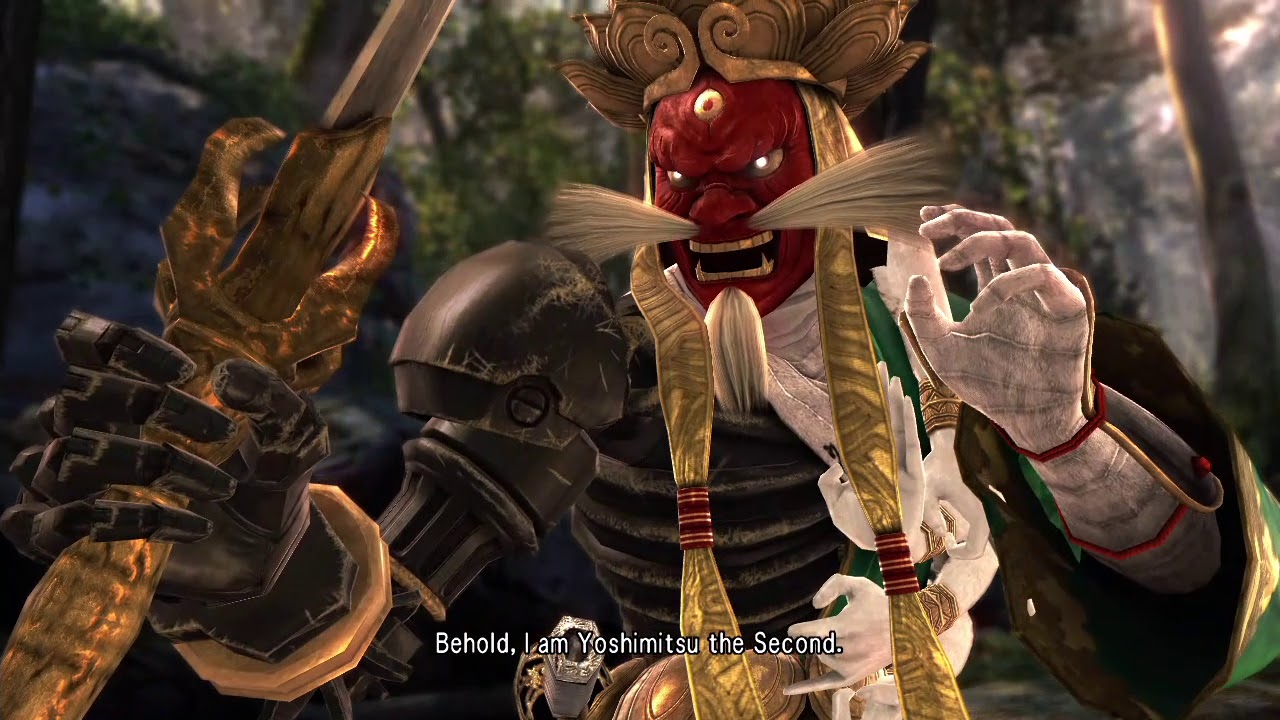 Soulcalibur V playthrough - Arcade mode as Yoshimitsu