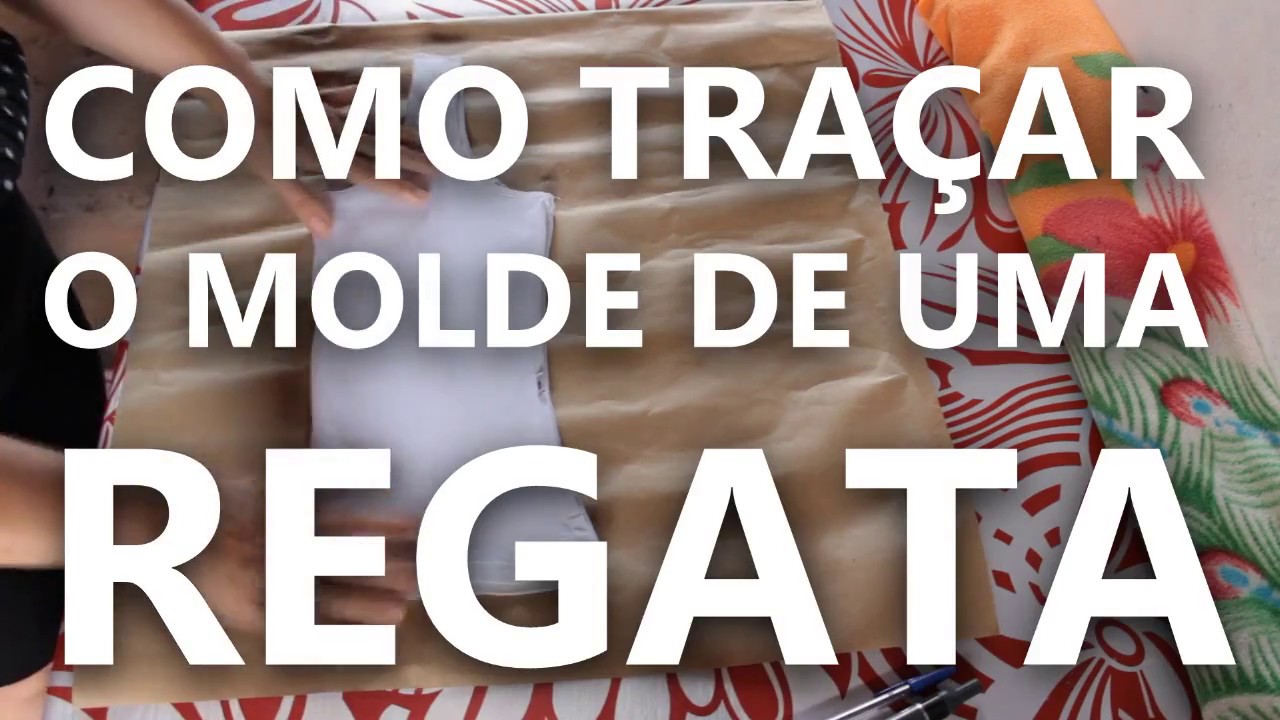 COMO TRA&Ccedil;AR O MOLDE DE UMA REGATA