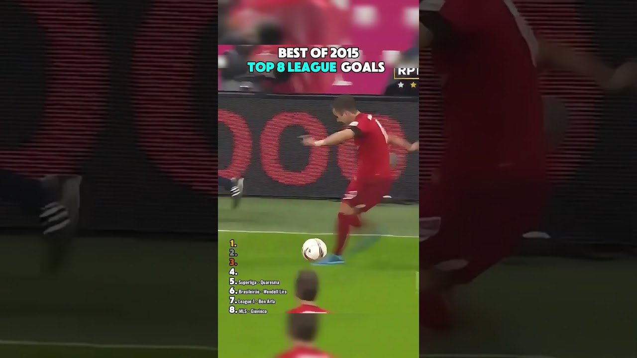 BEST OF 2015: TOP 8 LEAGUE GOALS ⚽🔥