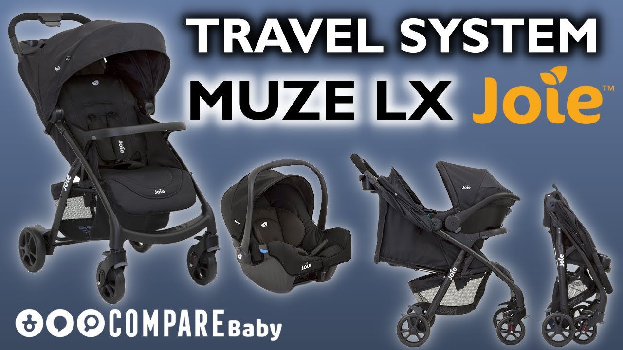 Travel System MUZE LX Joie | ✅ Carrinho de Bebê + Bebê Conforto | Funções + UNBOXING
