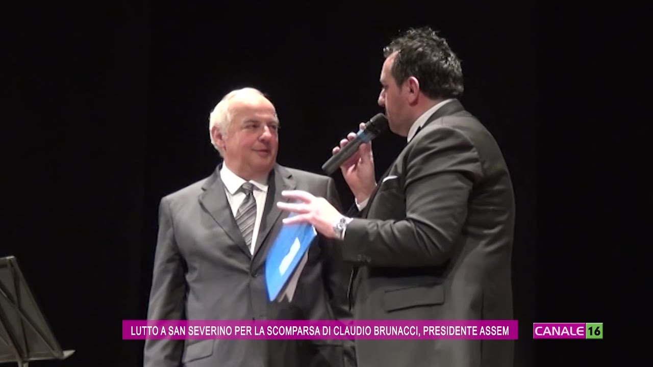 Lutto a San Severino per la scomparsa di Claudio Brunacci, Presidente Assem