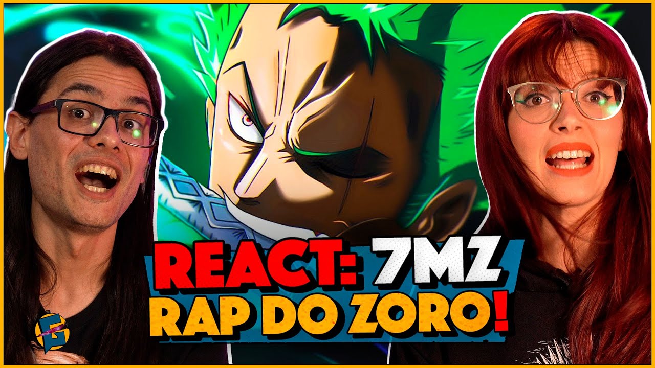VICTOR e ANA ouvem - Rap do Zoro (One Piece) - O MAIOR ESPADACHIM DO MUNDO
