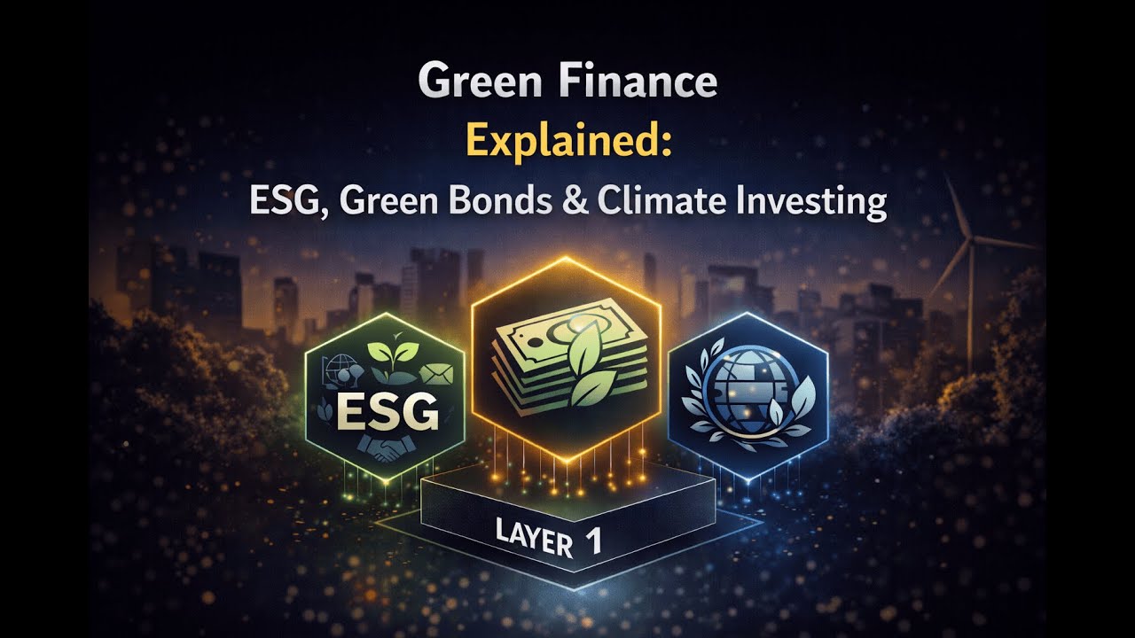 Green Finance Explained: ESG, Green Bonds & Climate Investing