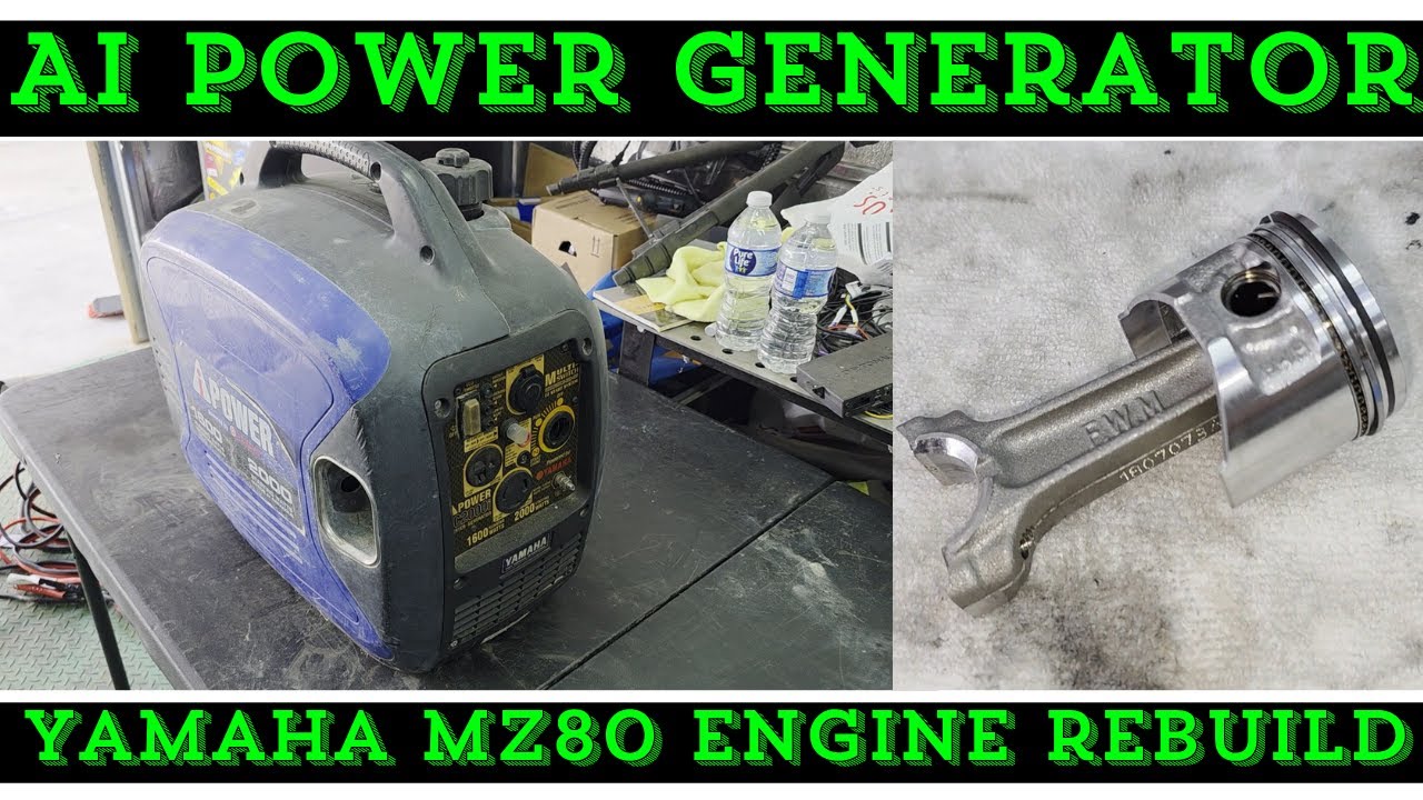 AI Power 2000w Inverter Generator Engine Rebuild