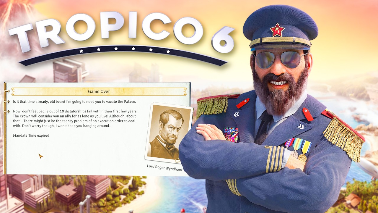 I tried becoming a DICTATOR in Tropico 6