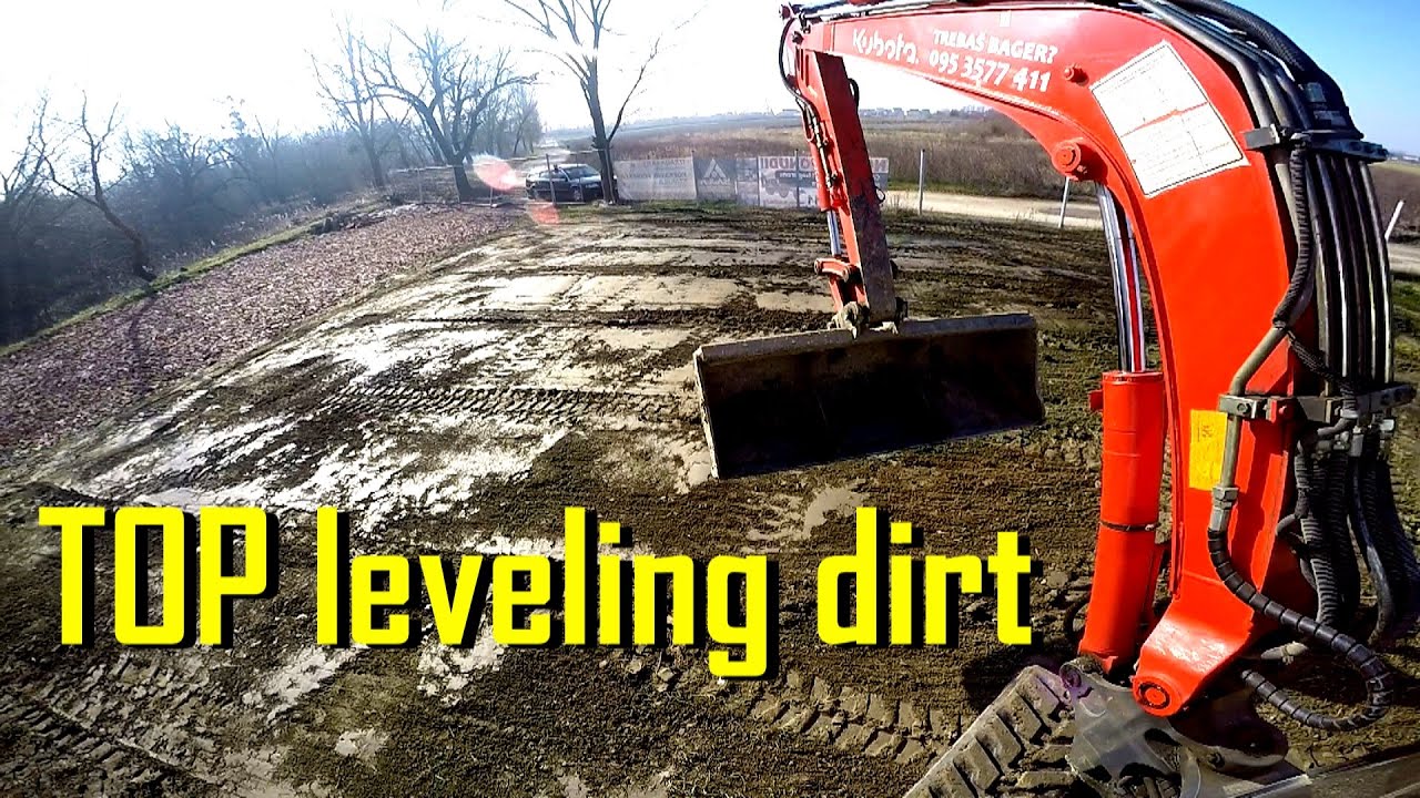 Planiranje, ravnanje zemlje mini bager / Obrt A-sajla Josipovac / Osijek