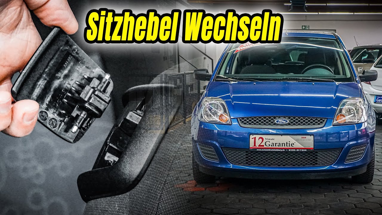 Ford Fiesta Sitz lässt sich nicht klappen | Sitzhebel Wechseln |