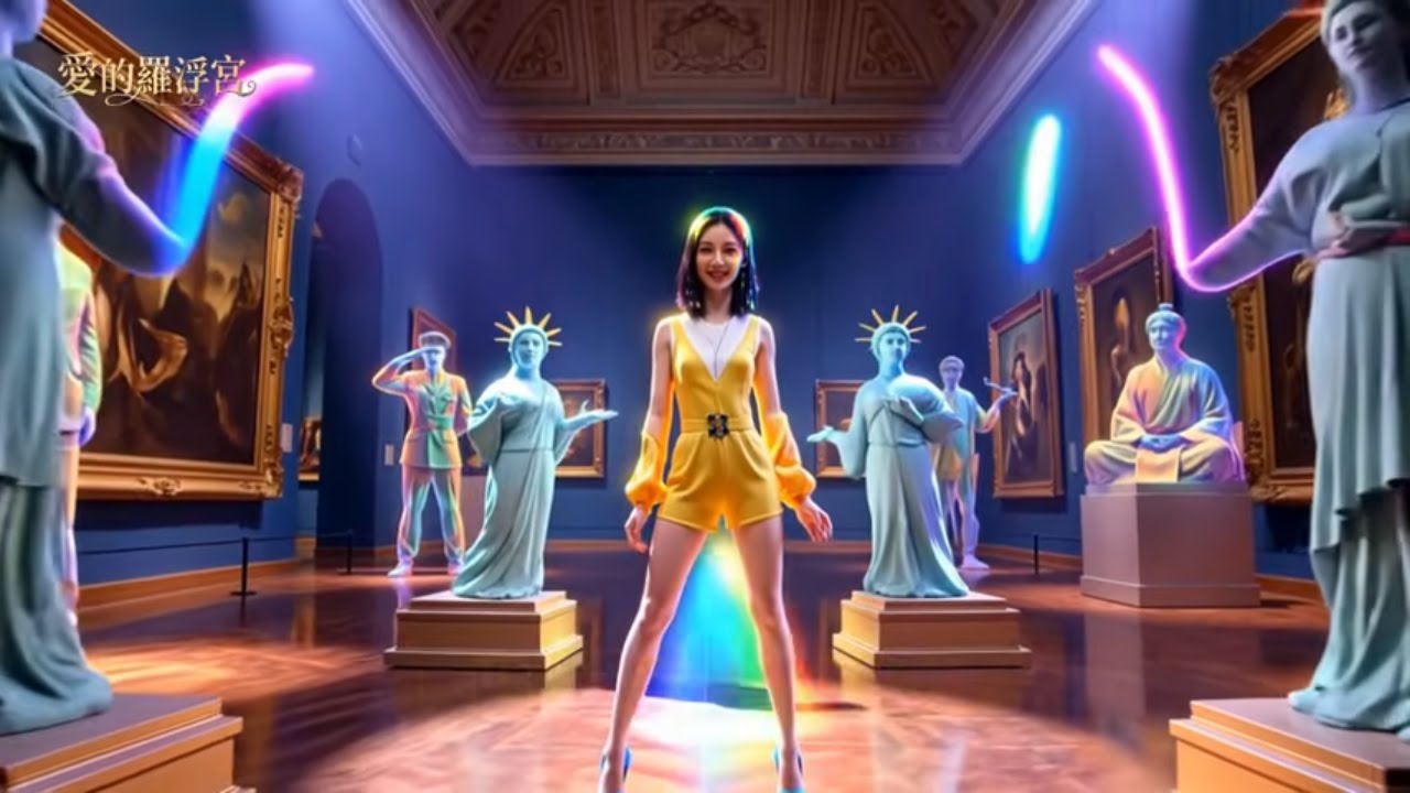 阿璃姑娘 Ahli Girl - 愛的羅浮宮 Love’s Louvre - (Official Music Video)