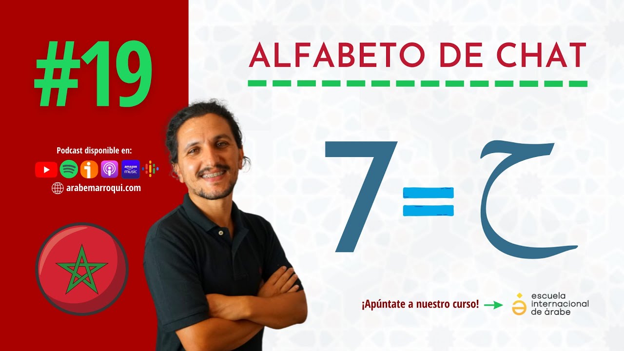 La pronunciación del 7 (ح) en los chats en Dariya / Darija (Árabe Marroquí) #19