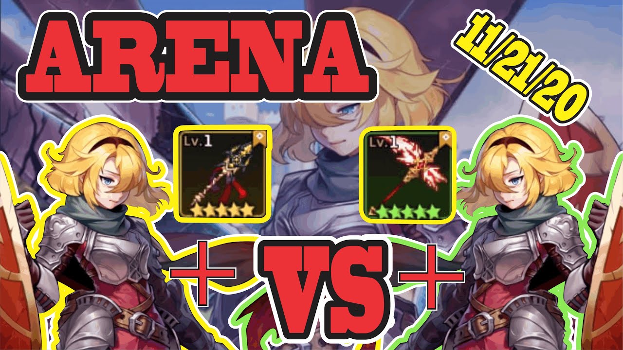 Guardian Tales Arena Future Princess Justice VS Future Princess Liberator
