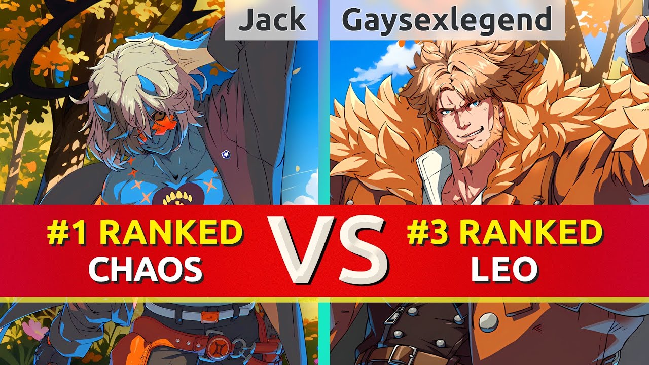 GGST ▰ Jack (#1 Ranked Happy Chaos) vs Joto (#3 Ranked Leo). High Level Gameplay