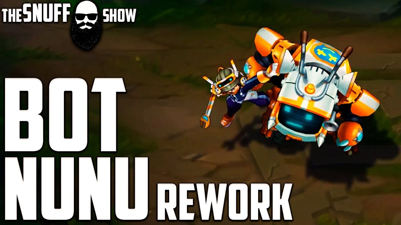 Нуну БОТ Реворк ● Nunu BOT Rework ● Обзор Скина