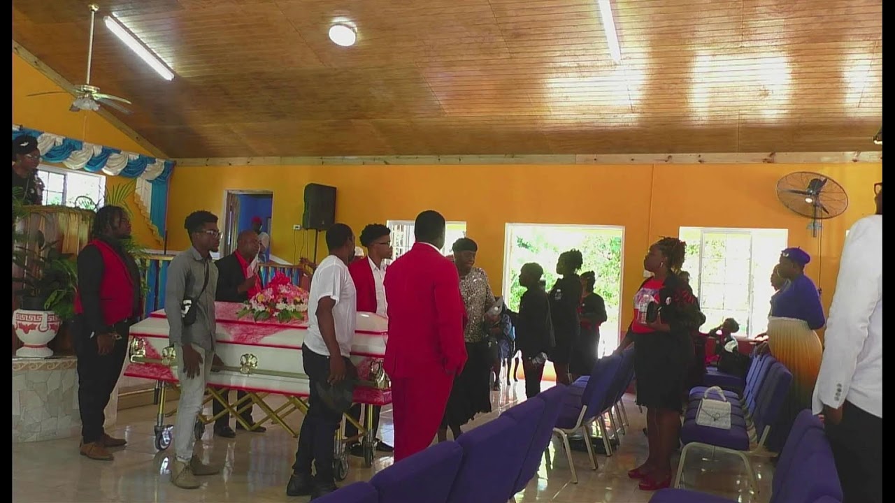 MOUNT OLIVET APOSTOLIC CHURCH RED HILLS SISTER MARIE SUTHERLAND FUNERAL SERVICE SERVICE