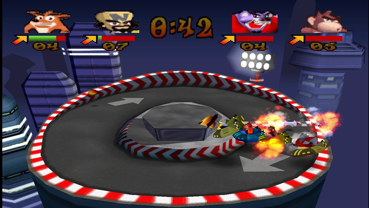 Crash Bash Dot - Dash Funny Race