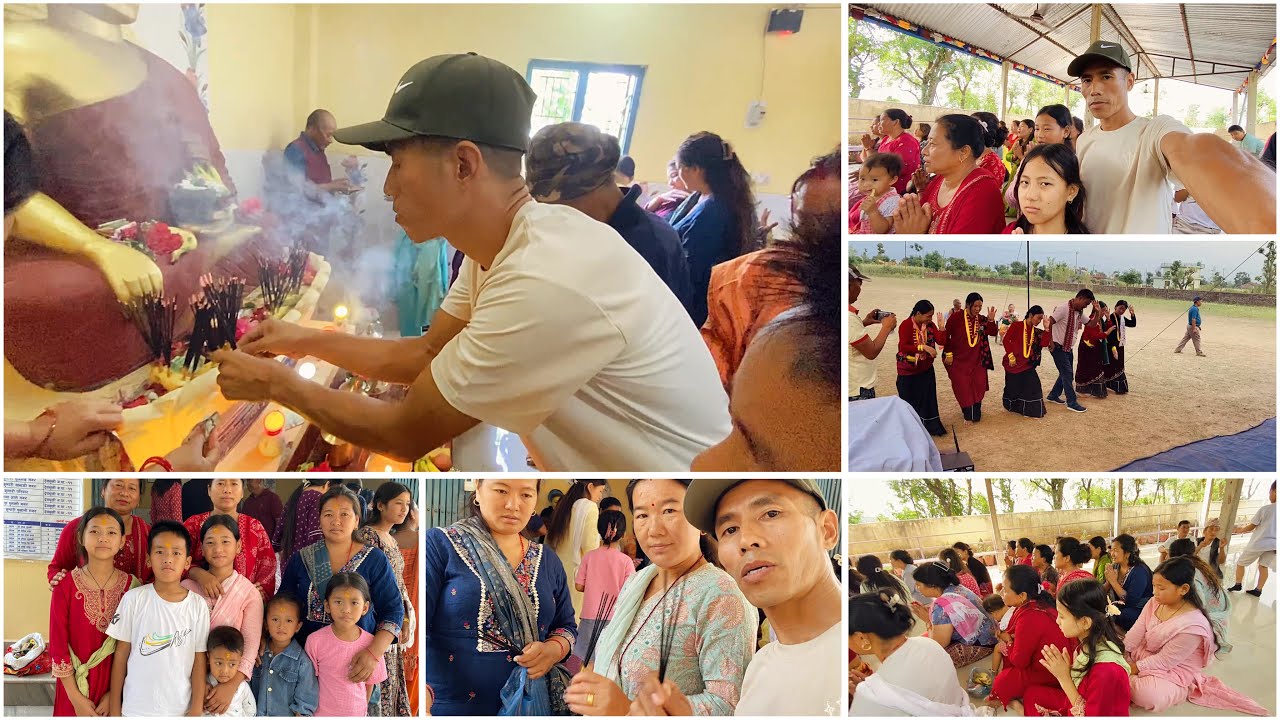 Buddha jayanti in Nawalpur 2082 ॥ बुद्द जयन्तीमा पुजा गरियो ॥