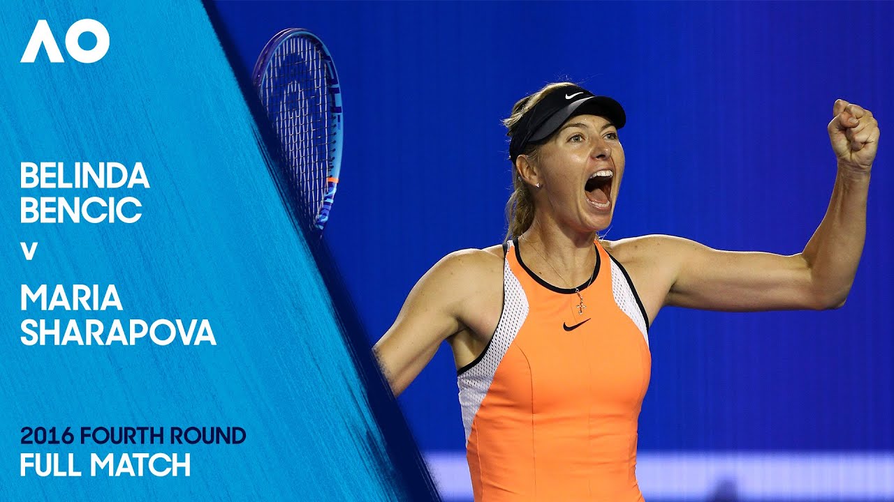 Belinda Bencic v Maria Sharapova Full Match | Australian Open 2016 Fourth Round