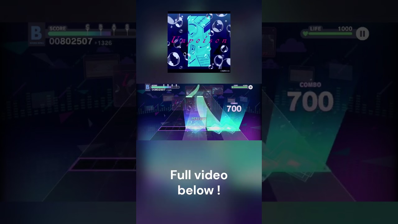 Unpoison discovery #projectsekai #colorfulstage #pjsk #fullcombo #hatsunemiku #miku #expert