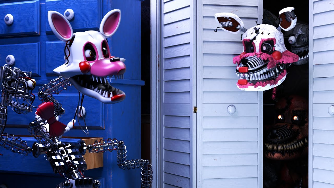 Toys meet Nightmares [FNAF/Blender]